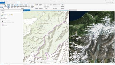 Navigate maps and scenes in ArcGIS Pro - Esri Videos: GIS, Events ...