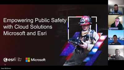 Empowering Public Safety with Cloud Solutions - Esri Videos: GIS ...