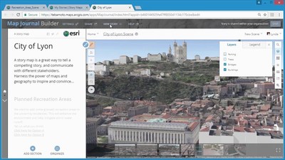 Creating a Story Map with a Point Cloud Scene Layer - Esri Videos: GIS ...