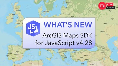 What's New: ArcGIS Maps SDK For JavaScript V4.28 - Esri Videos: GIS ...