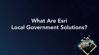 Local Government Solutions Demo - Election Solution - Esri Videos: GIS ...