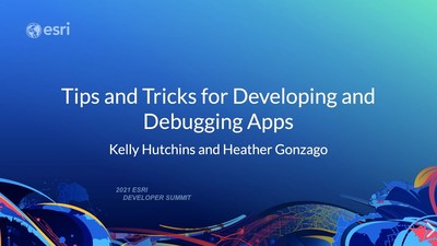 Tips and Tricks for Developing and Debugging Apps - ArcGIS API for ...