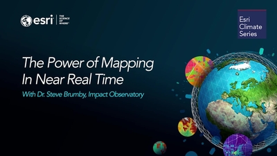 Power of Mapping in Near Real Time - Esri Videos: GIS, Events, ArcGIS Products & Industries