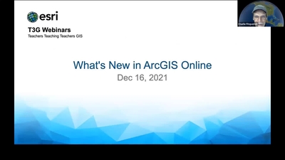 What's New in ArcGIS Online - Esri Videos: GIS, Events, ArcGIS Products ...