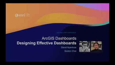 ArcGIS Dashboards: Designing Effective Dashboards - Esri Videos: GIS ...