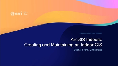 ArcGIS Indoors: Creating And Maintaining An Indoor GIS - Esri Videos ...