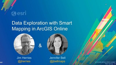 Data Exploration with Smart Mapping in ArcGIS Online - Esri Videos: GIS ...