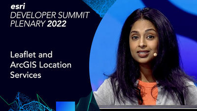 Leaflet and ArcGIS Location Services - Esri Videos: GIS, Events, ArcGIS ...