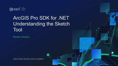 ArcGIS Pro SDK for .NET: Understanding the Sketch Tool - Esri Videos ...