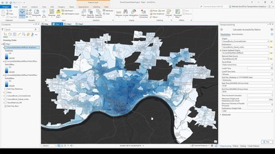 Transit Accessibility To Destinations - Esri Videos: GIS, Events ...