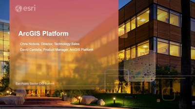 Introducing ArcGIS Platform: New Product Launch - Esri Videos: GIS ...