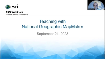 Teaching with MapMaker - Esri Videos: GIS, Events, ArcGIS Products ...