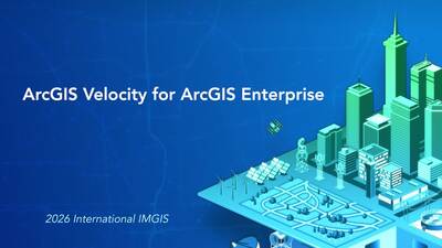 ArcGIS Velocity for ArcGIS Enterprise - Esri Videos: GIS, Events ...