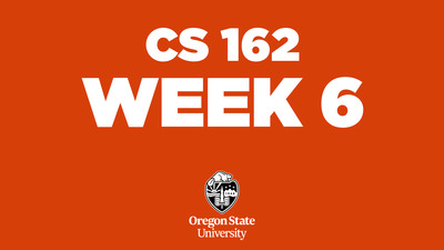 CS 162 Week 6 Zoom Office Hours (S25) - OSU MediaSpace