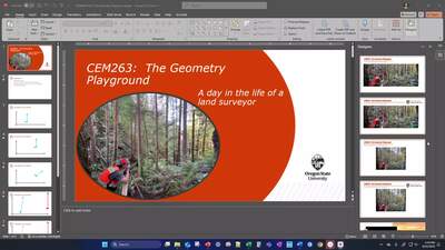 CEM263: The Geometry Playground - OSU MediaSpace