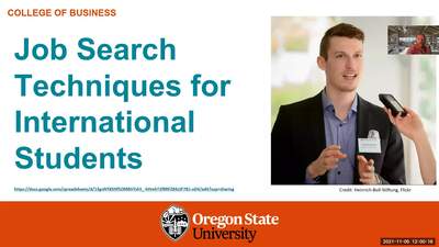 Job Search Tips For International Students