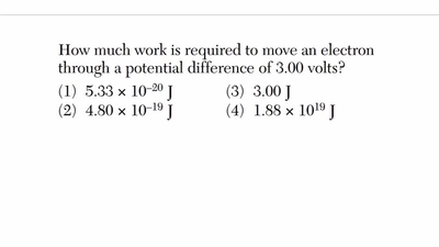 Physics: June 2015 - Question 16 - Oneida Herkimer Madison BOCES ...