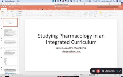 How to study pharmacology - MSU MediaSpace