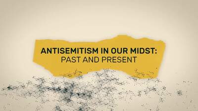 antisemitism in our midst - MSU MediaSpace