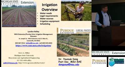 Irrigation considerations for the small vegetable farm - MSU Extension