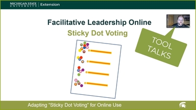 How to perfect the facilitation tool, “sticky dot voting” - 4-H