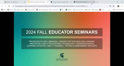 Introduction to the Libraries - MSU MediaSpace
