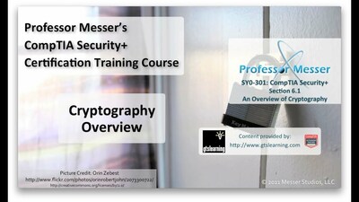 Cryptography Overview - CompTIA Security+ SY0-301: 6.1 - BYU-Idaho