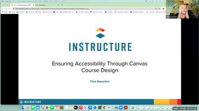 Instructure: Ensuring Canvas Accessibility Through Course Design ...