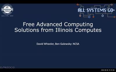 Free Advanced Computing Solutions from Illinois Computes - Illinois ...