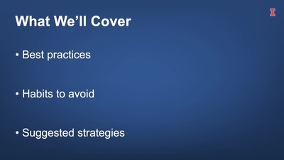 T&L: Script Writing Guide for Instructors - Illinois Media Space