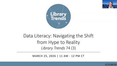 Library Trends | Data Literacy: Navigating the Shift from Hype to ...