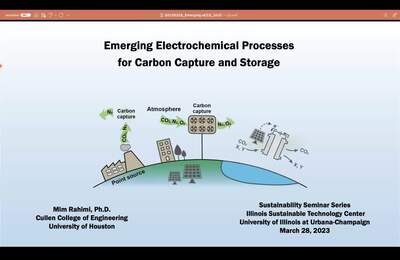 Emerging Electrochemical Processes for Carbon Capture and Storage - Dr ...