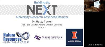 NPRE 596 Seminar- Rusty Towell (2/8/22) - Illinois Media Space