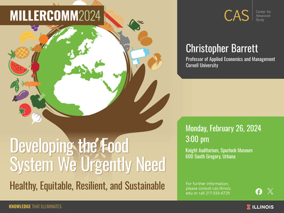 Christopher Barrett, Developing the Food System We Urgently Need, CAS ...