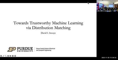 Colloquium - David Inouye, 