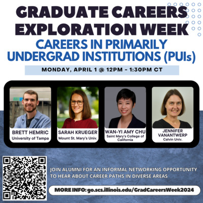 Graduate Careers Exploration Week: Careers in Primarily Undergraduate ...