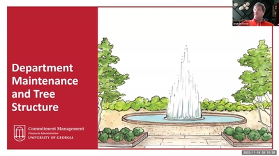 Departmental Chartfield Requests - University of Georgia Kaltura