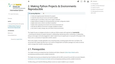 Intermediate Python: Making Python Projects & Environments Reproducible ...