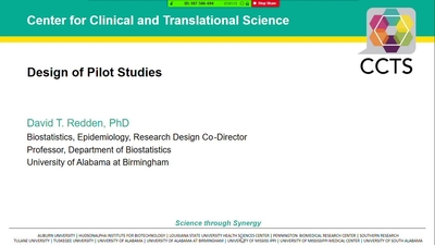 Designing & Conducting Pilot Trials - The University of Alabama at ...