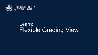 Flexible Grading View Demonstration - Media Hopper Create