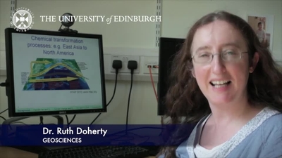 Ruth Doherty - Geoscience- Research In A Nutshell - School of ...