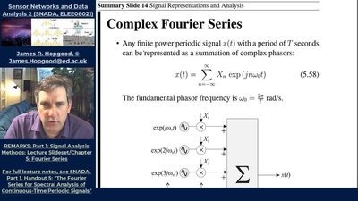 Topic 25: Calculating Complex Fourier Coefficients (SNADA, Chapter 5 ...