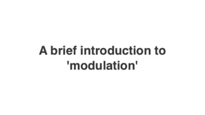 Modulation - Media Hopper Create