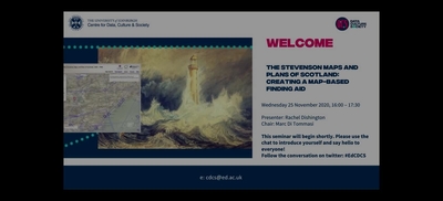 The Stevenson Maps and Plans of Scotland: Creating a Map-Based Finding ...