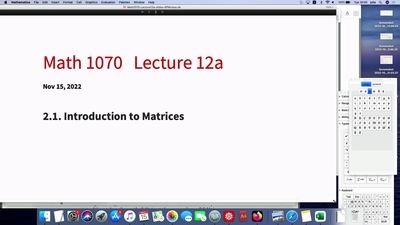 Math1070-Lecture12a-Nov15-2022 - University of Connecticut - MediaSpace