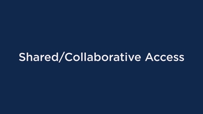 Shared/Collaborative Access - Liberty University