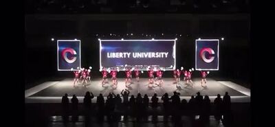 LU Dance Pom Routine - Liberty University