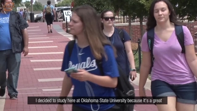 Chinese Students Get a Wonderful Experience at OSU - Video | Oklahoma ...