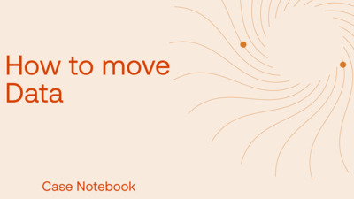 How to move Data - Product Training - US | Thomson Reuters
