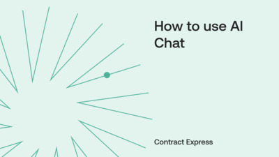 How to use AI Chat - Product Training - US | Thomson Reuters